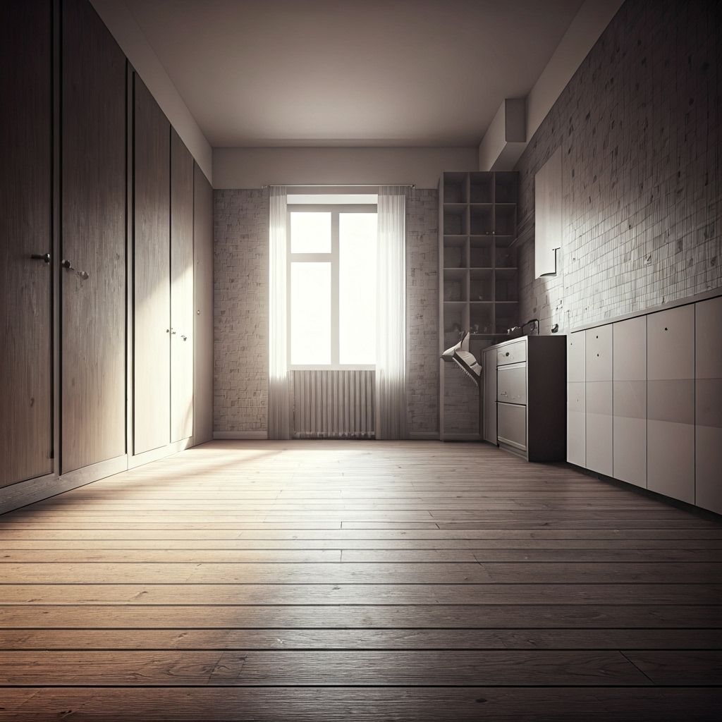 Piso después del vaciado – completamente despejado